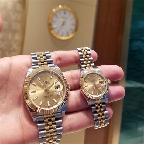 rolex watches his and hers